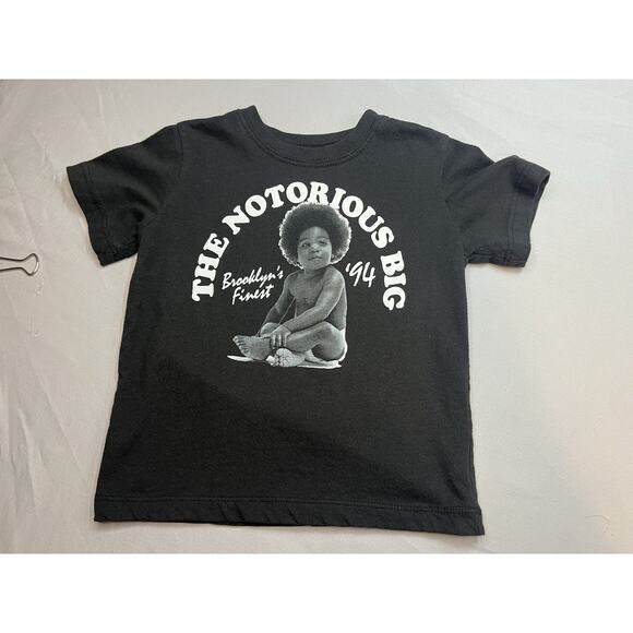 The Notorious B.I.G Toddler Short Sleeve T-Shirt 2T - Picture 1 of 3
